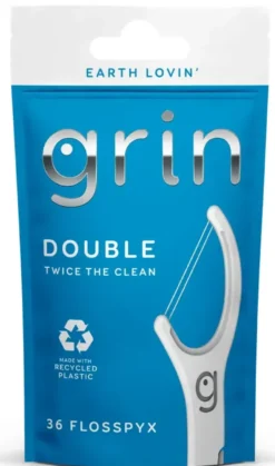 Grin Double Floss Picks (36 stuks)