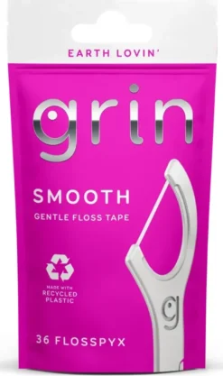 Grin Smooth Floss Picks (36 stuks)