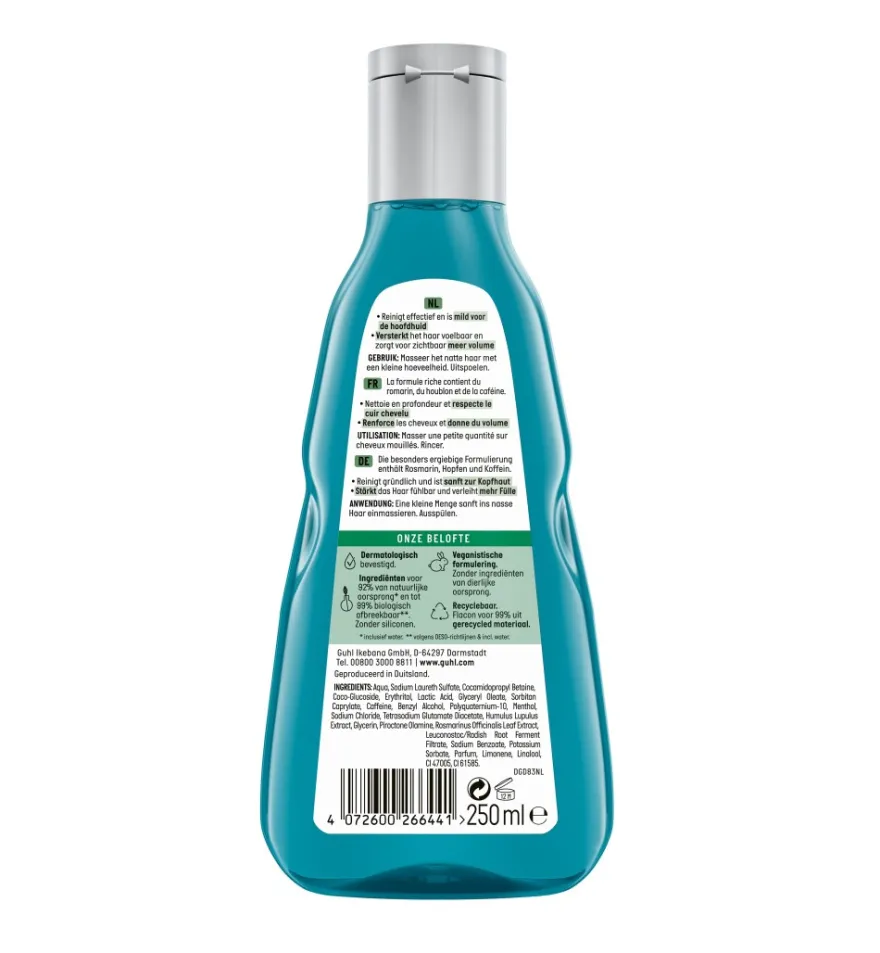 Guhl Man vol & sterk shampoo (250 ml)