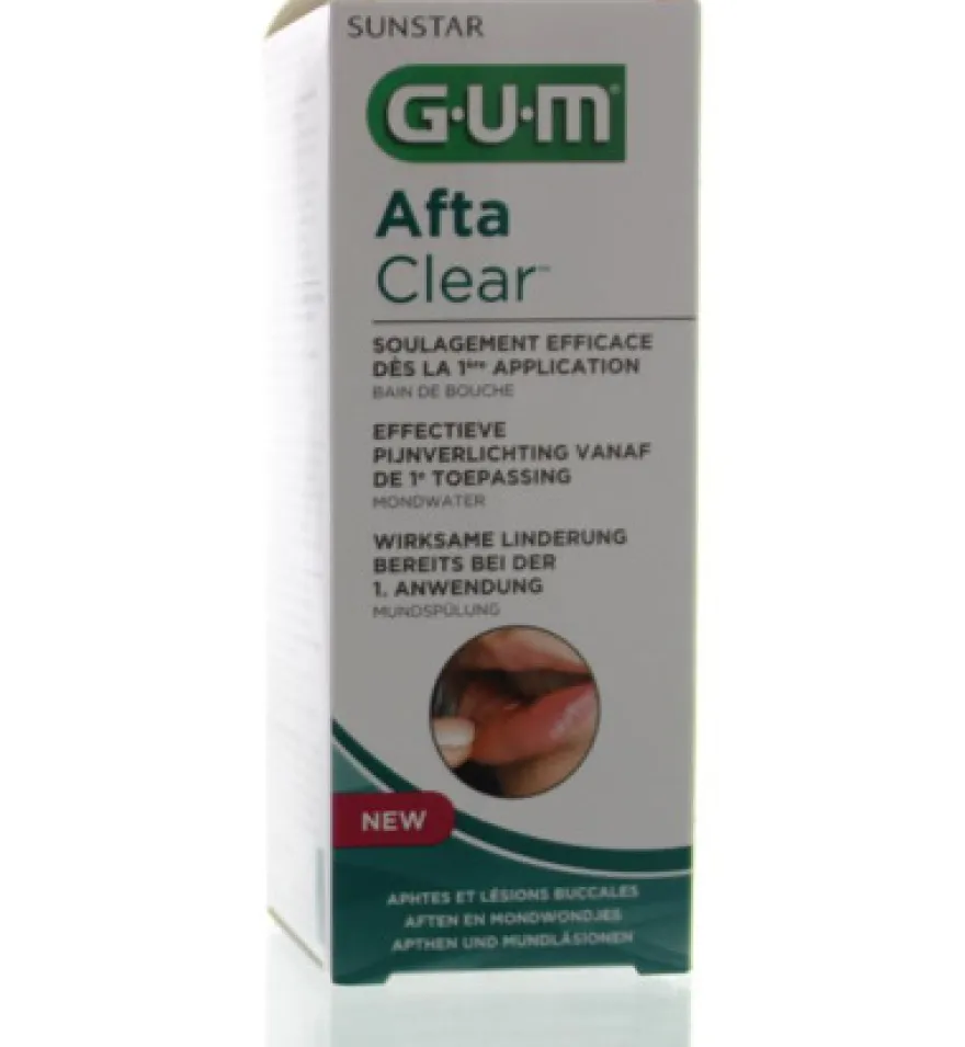 Gum Aftaclear mondwater (120 ml)