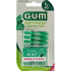 Gum Soft picks comfort flex mint l arge (40 stuks)