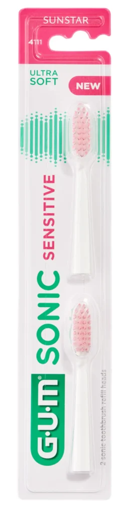 Gum Sonic Sensitive Opzetborstel (2 stuks)