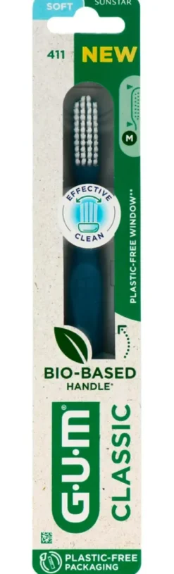 Gum Tandenborstel classic softgrote kop (1 stuk)
