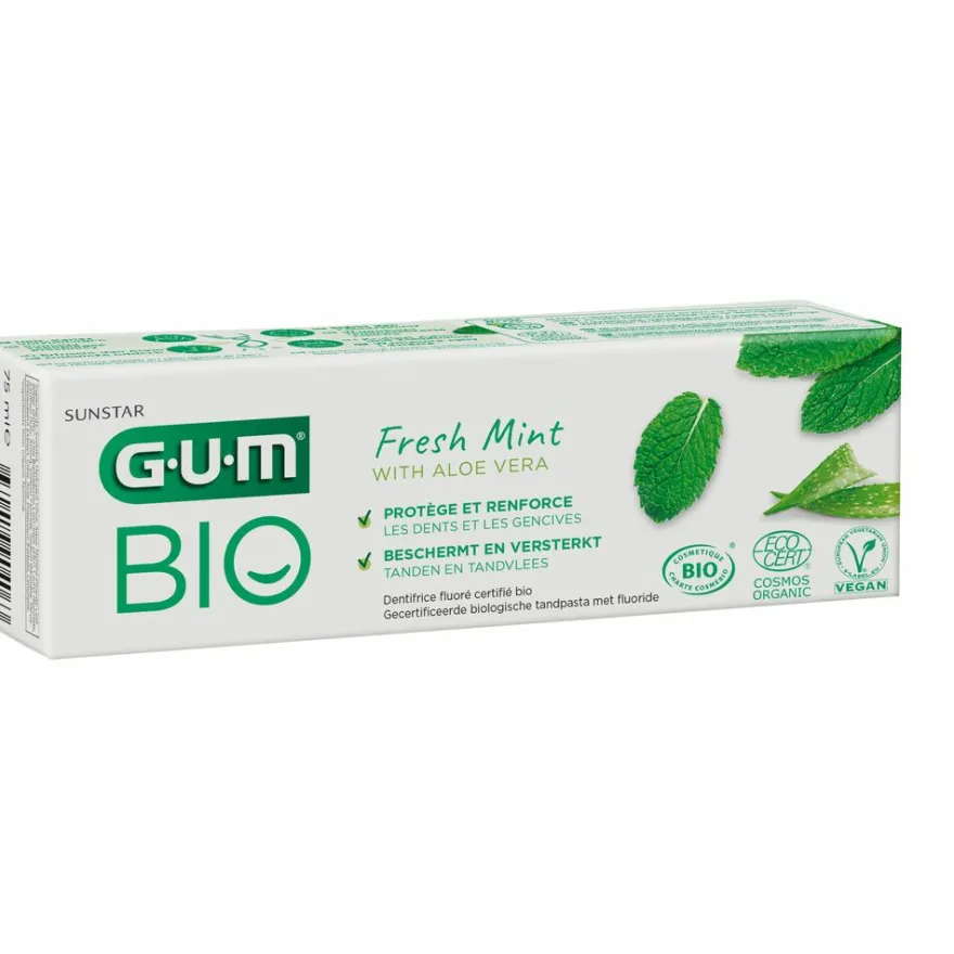Gum Tandpasta Bio fresh Mint (75 ml)