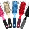 Haarborstel Rechthoek Zachte Punt 22cm Assorti (1 stuk)
