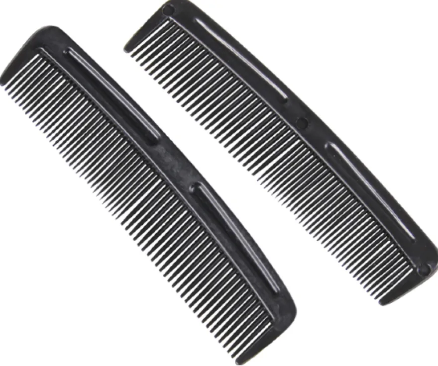 Hair Mode Haarkam Zwart (2 stuks)