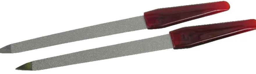 Hair Mode Metalen Nagelvijlen 17cm (2 stuks)