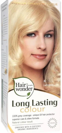 Hairwonder Long Lasting Colour 8 Light Blond (100 ml)