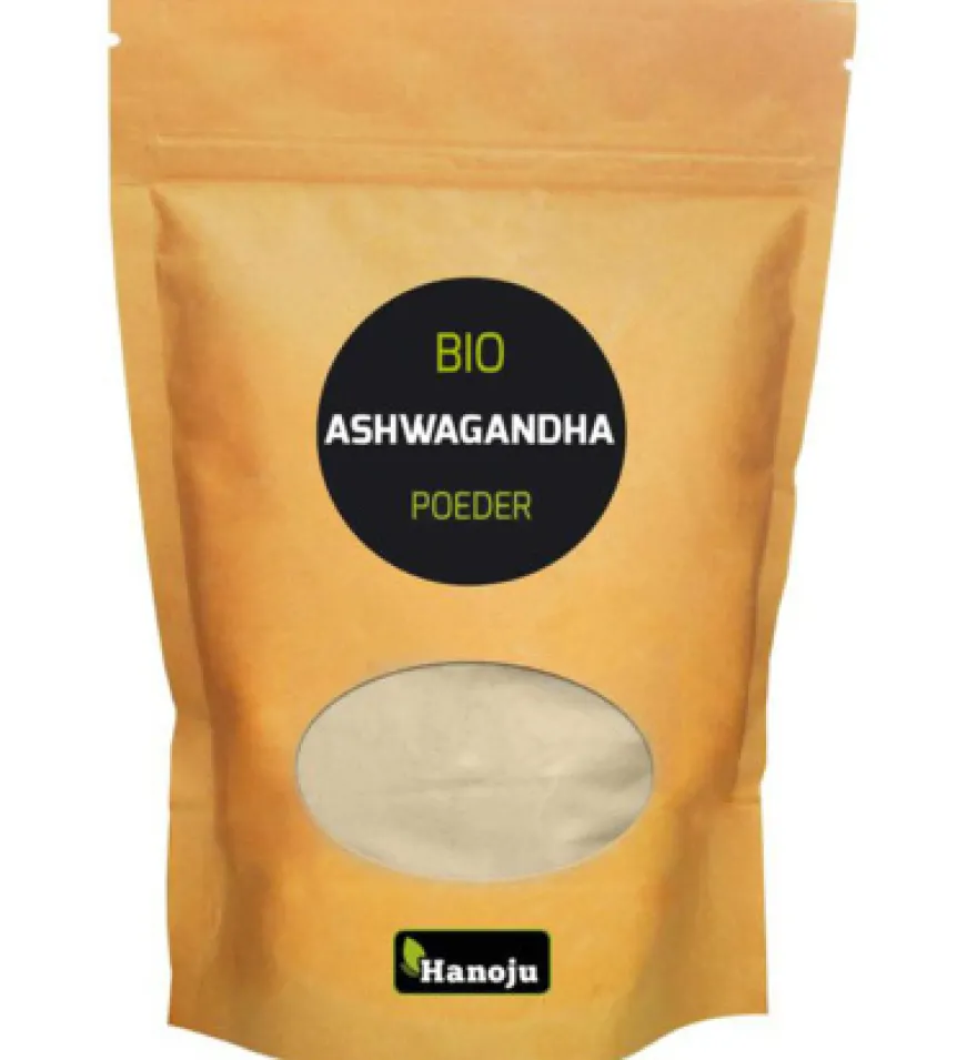 Hanoju Ashwagandha Organic Poeder (500 gr)