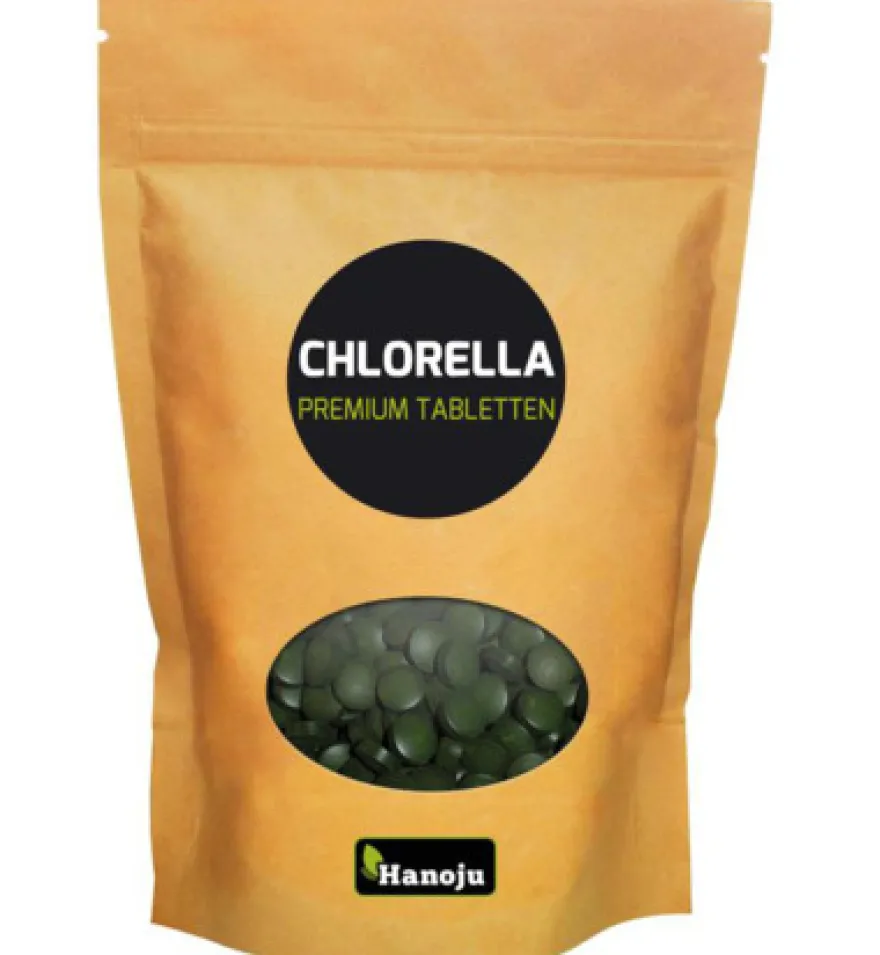Hanoju Chlorellatabletten Papier Zak (2500 stuks)