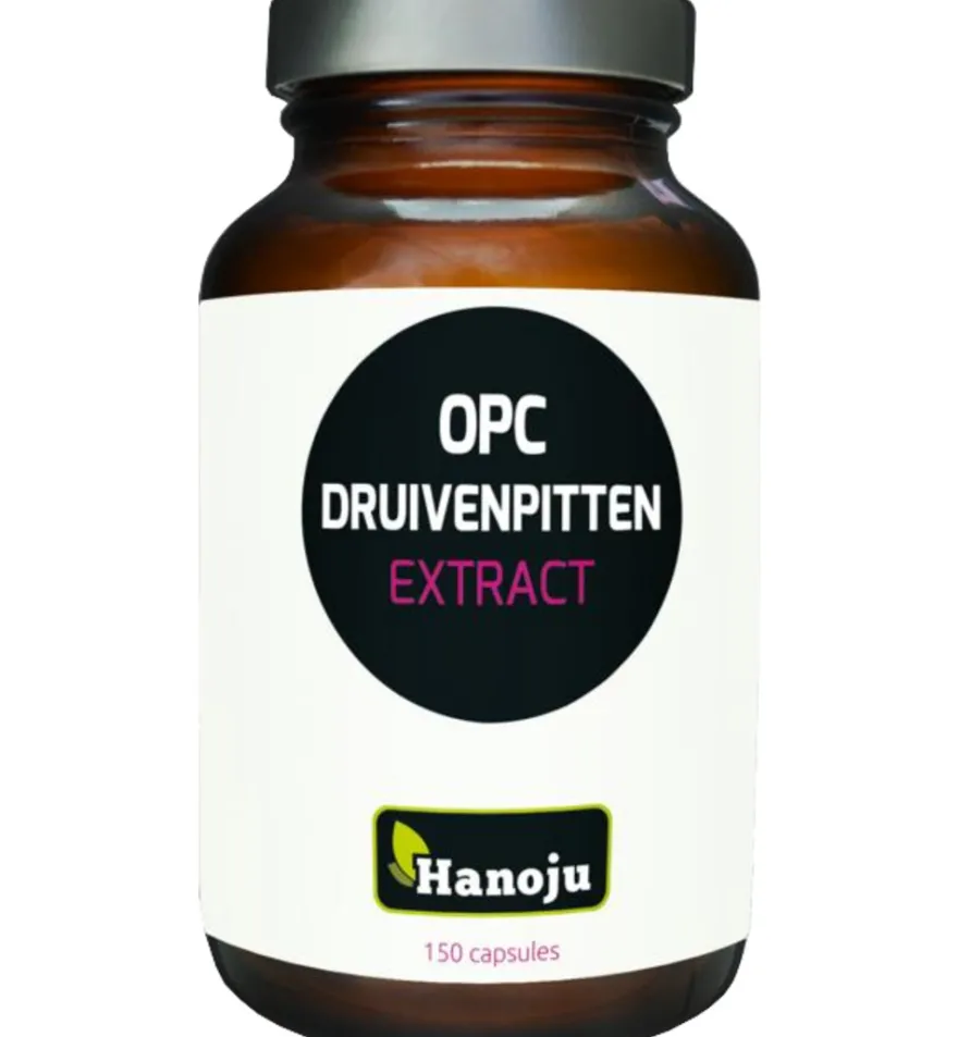 Hanoju OPC druivenpit extract (150 capsules)