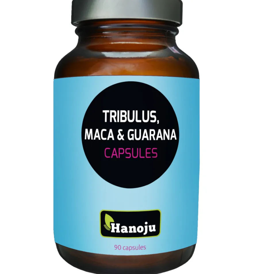 Hanoju Tribulus Maca Guarana Extract (90 Vega capsules)