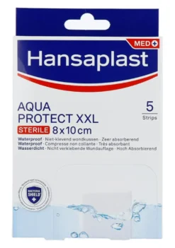 Hansaplast Aqua protect antibacterieel XXL (5 stuks)