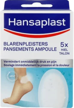 Hansaplast Blaarpleister groot (5 stuks)