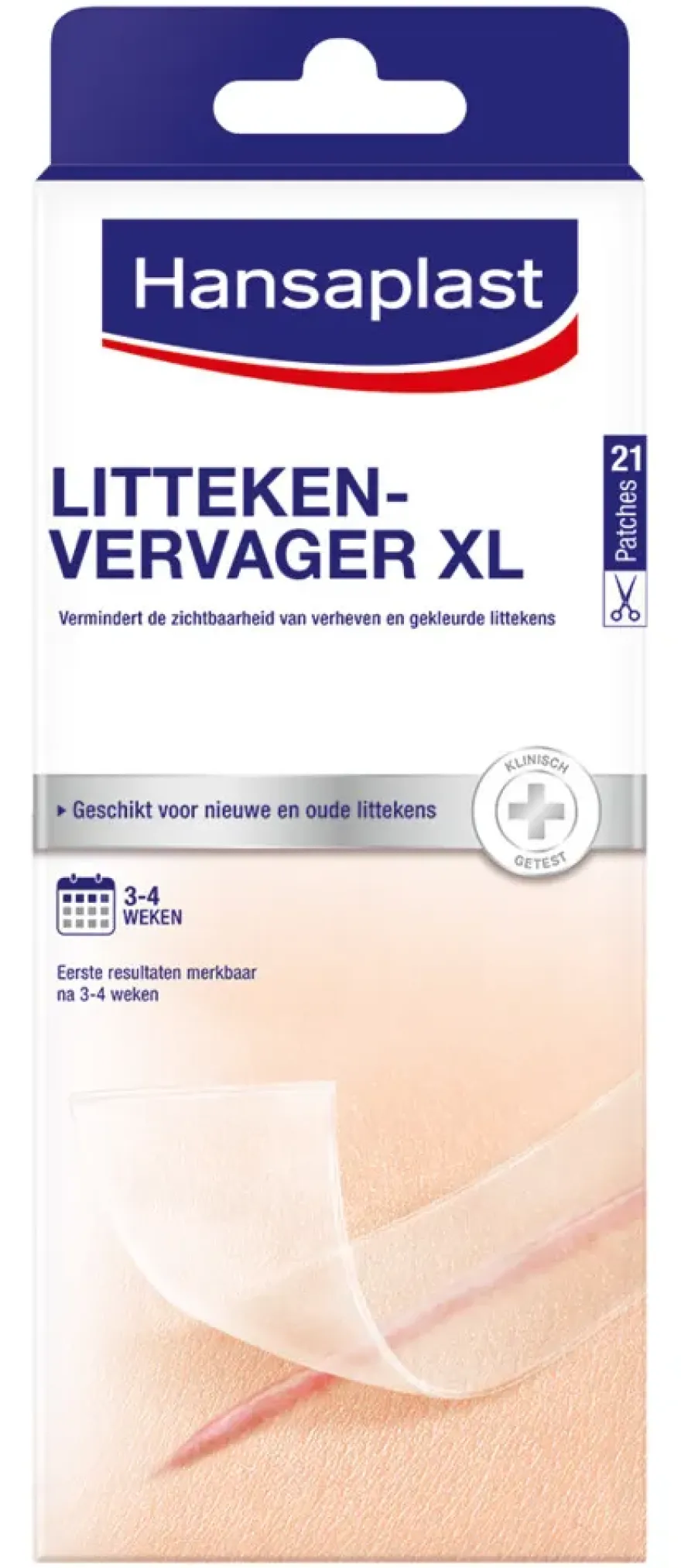 Hansaplast Littekenvervager XL (21 stuk)