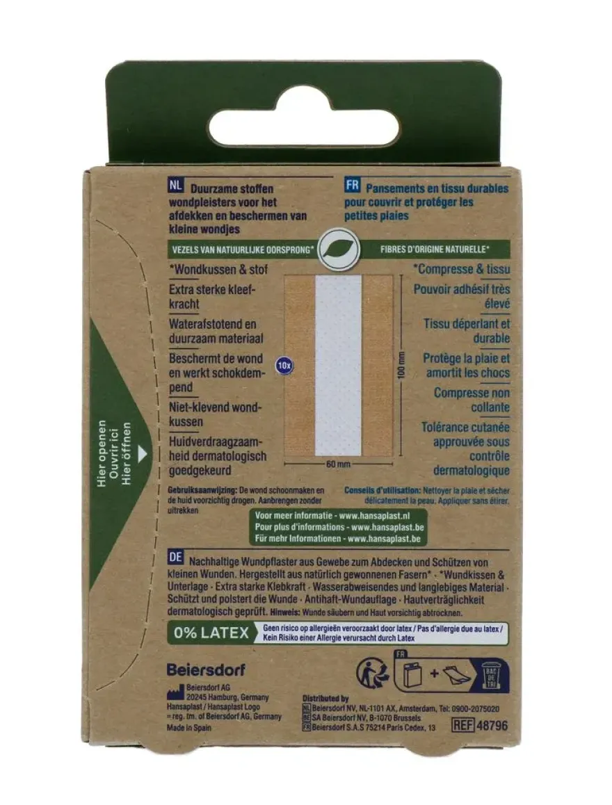 Hansaplast Pleistergreen & protect 1 meter (1 stuk)