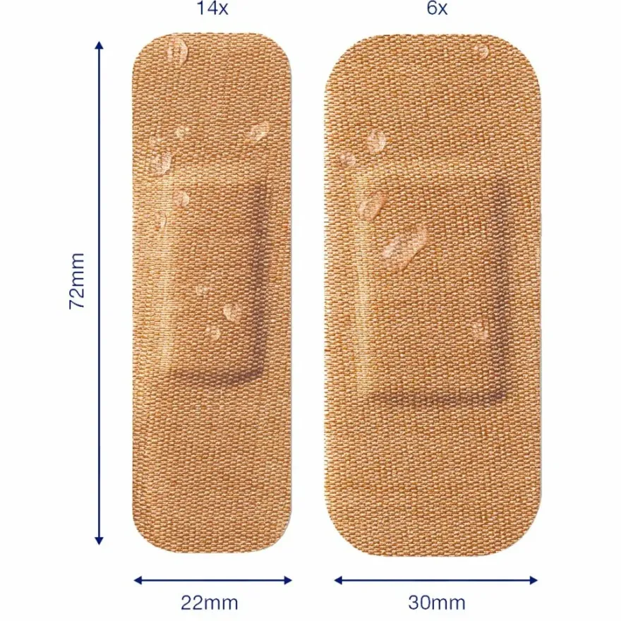 Hansaplast Pleisters elastic waterproof (20 stuks)
