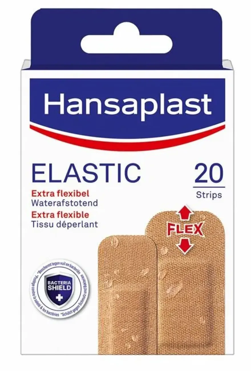 Hansaplast Pleisters elastic waterproof (20 stuks)
