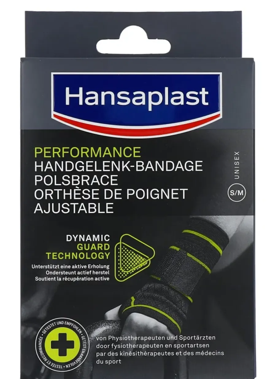 Hansaplast Polsbrace Performance (1 stuk)