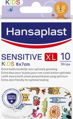 Hansaplast Sensitive kids XL (10 stuks)