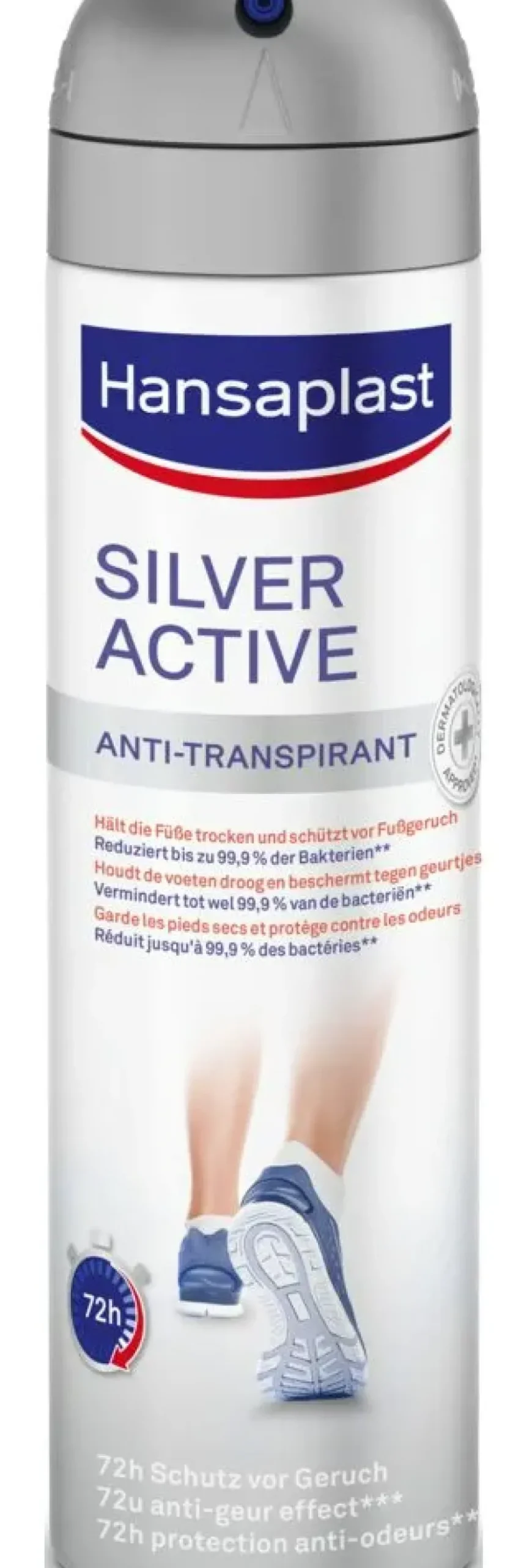 Hansaplast Silver Active Voet Deodorant (150 ml)