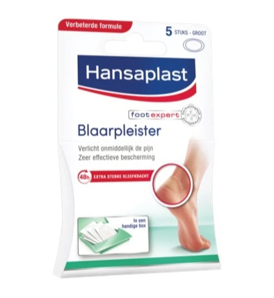 Hansaplast Sos Blaarpleistergroot (5 stuks)