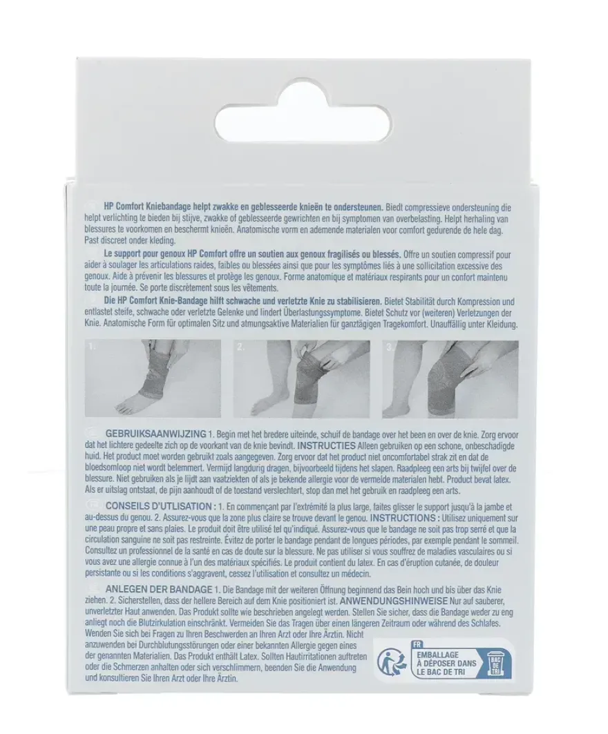 Hansaplast Sport Kniebandage S/M (1 stuk)