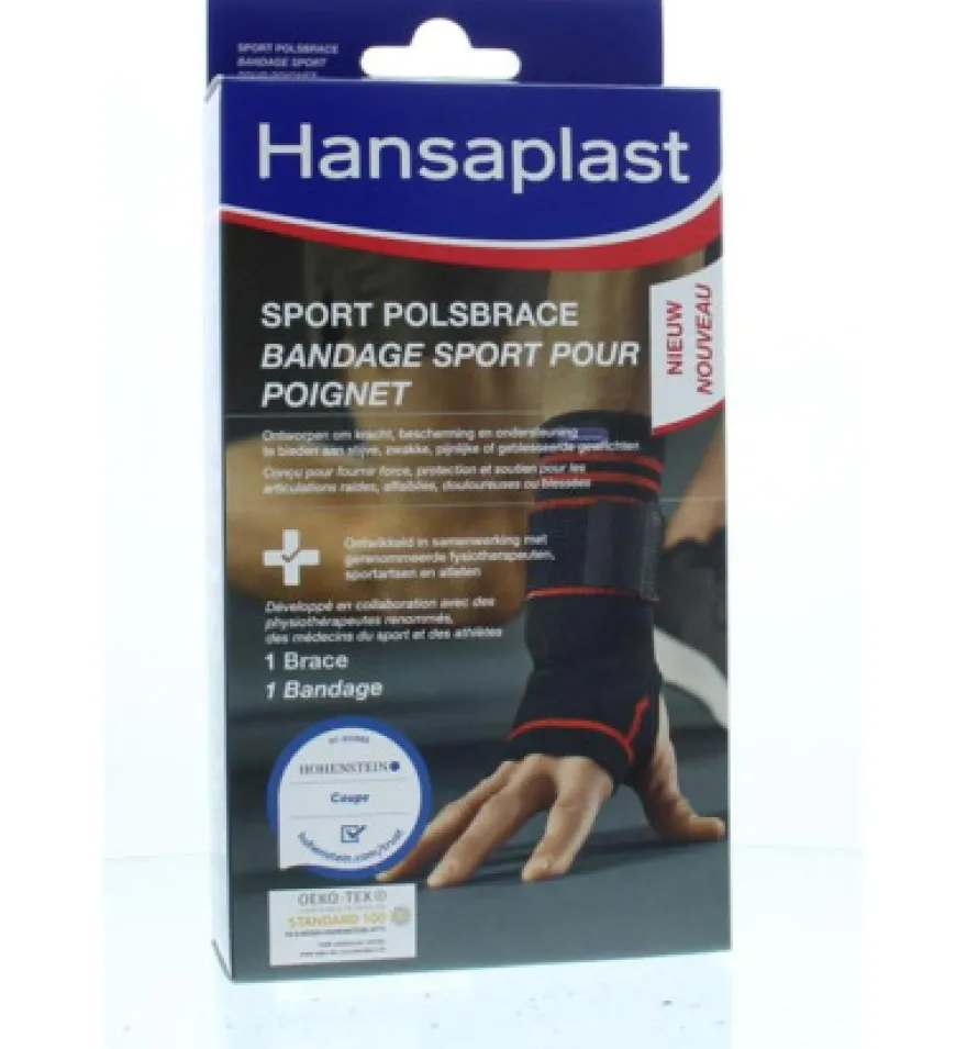 Hansaplast Sport Polsbrace (1 stuk)