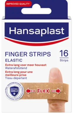 Hansaplast Vingerpleister elastisch strips (16 stuks)