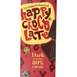 Happy Chocolate Puur 80% Bio (85 gr)