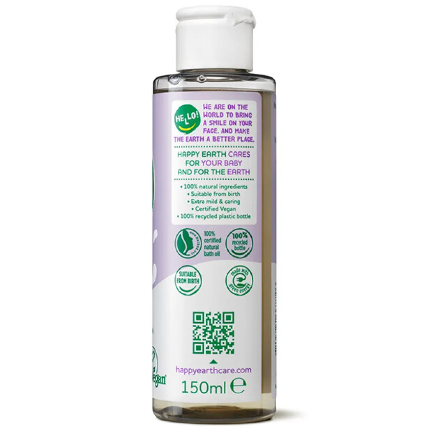 Happy Earth Baby & Kids Bath Oil (150 ml)