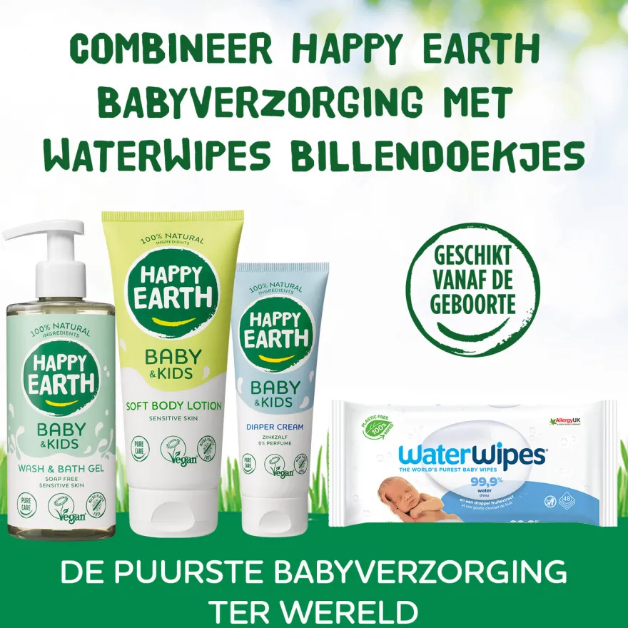 Happy Earth Baby & Kids Bath Oil (150 ml)