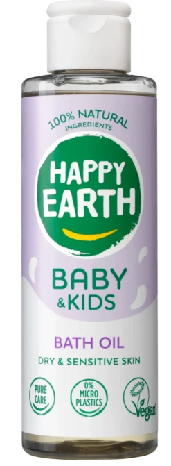 Happy Earth Baby & Kids Bath Oil (150 ml)