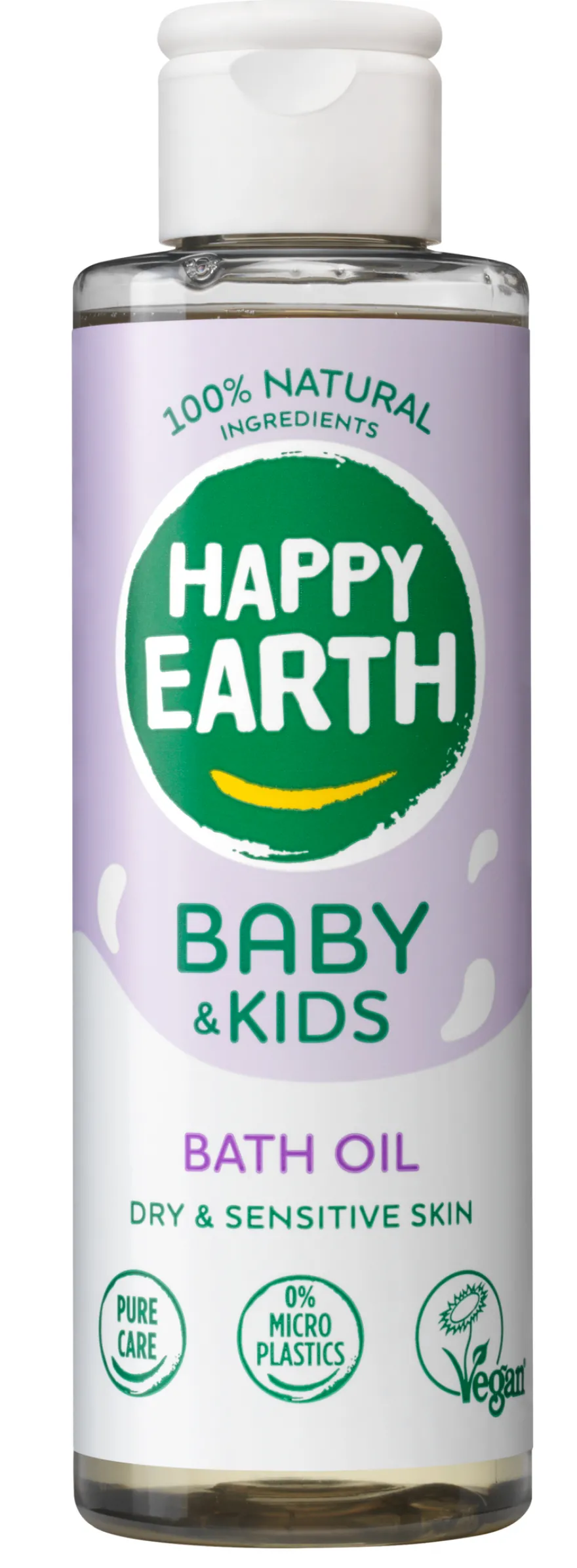 Happy Earth Baby & Kids Bath Oil (150 ml)