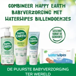 Happy Earth Billencreme zink voor baby & kids (75 ml)