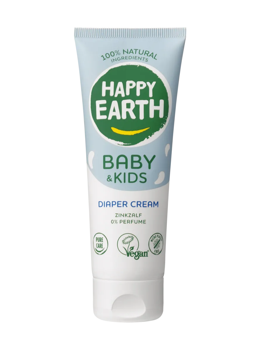 Happy Earth Billencreme zink voor baby & kids (75 ml)