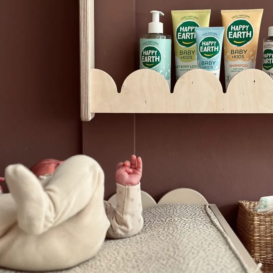 Happy Earth Billencreme zink voor baby & kids (75 ml)