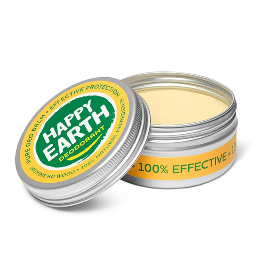 Happy Earth Deodorant balm jasmine ho wood (45 gr)