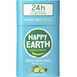 Happy Earth Deostick Cedar Lime (40 gr)