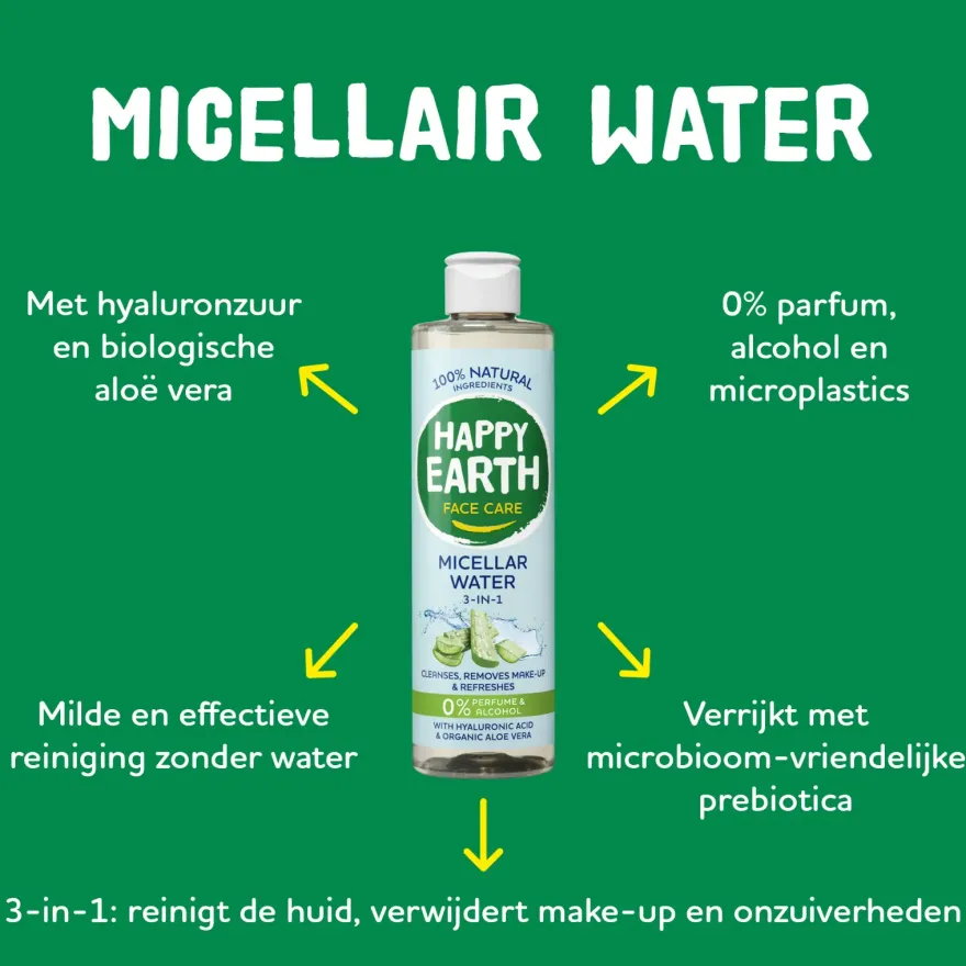 Happy Earth Micellairwater (300 ml)