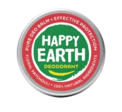 Happy Earth 100% Natuurlijke Deodorant Balm Floral Patchouli (45 gr)