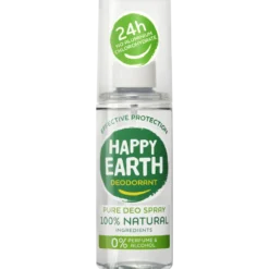 Happy Earth Pure deodorant spray unscented (100 ml)