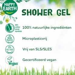 Happy Earth Pure showergel lavender ylang (300 ml)