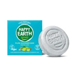 Happy Earth Shower Bar Cedar Lime (90 gr)