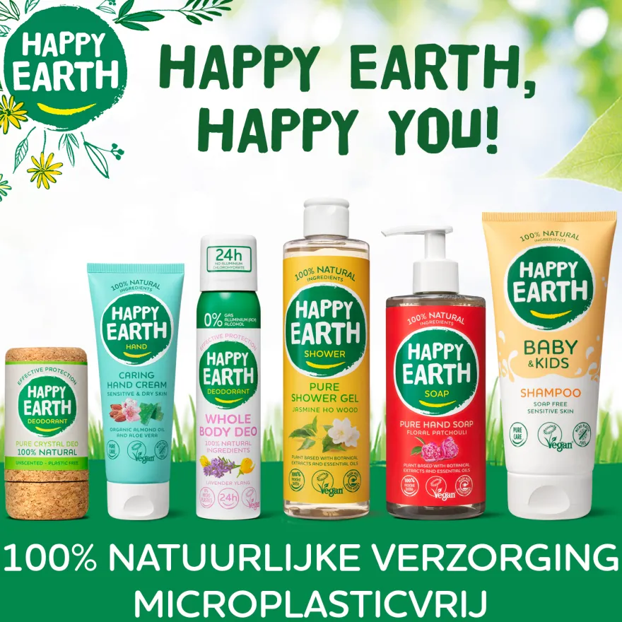 Happy Earth Whole Body Deo Spray Jasmine Ho Wood (100 ml)