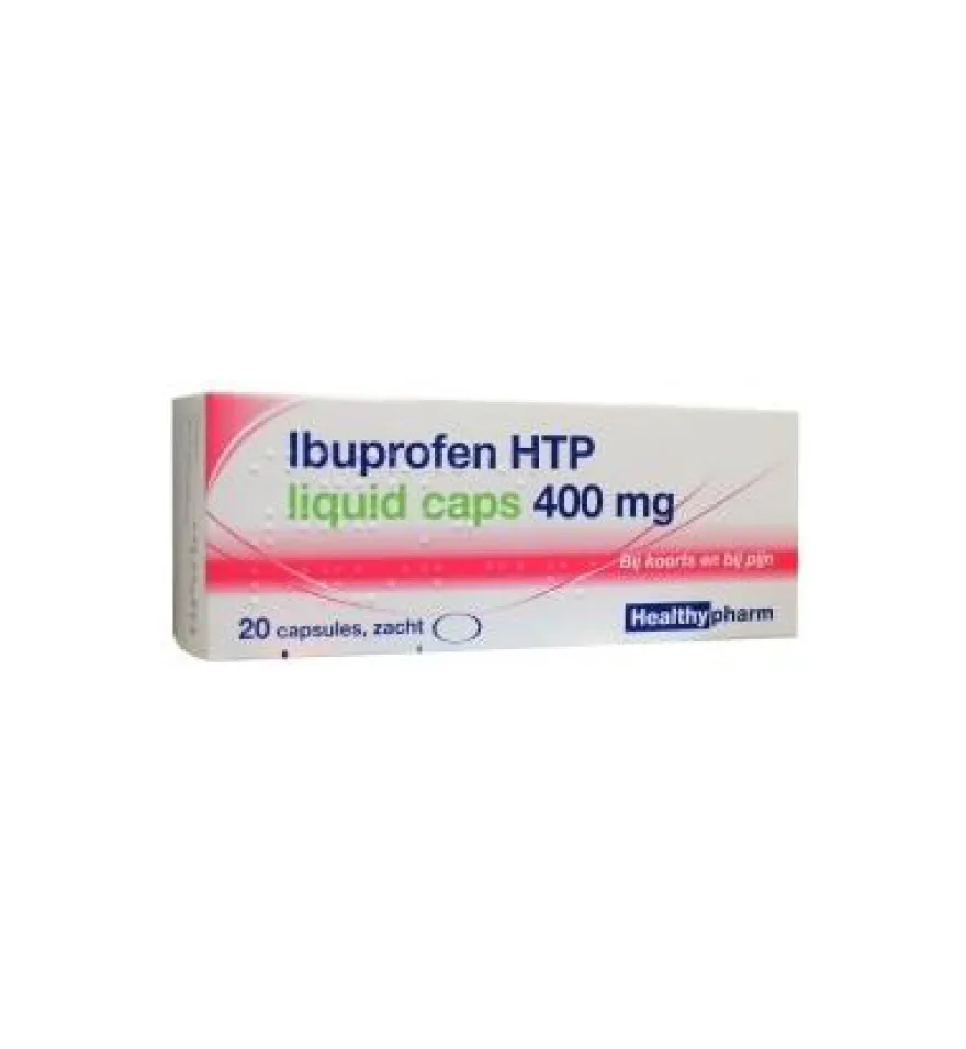 Healthypharm Ibuprofen 400mg Liquid (20 capsules)