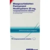 Healthypharm Pantoprazol 20mg (14 stuks)