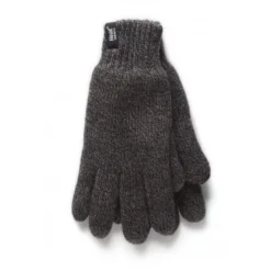 Heat Holders Flat Knit Gloves S/M Charcoal (1 paar)