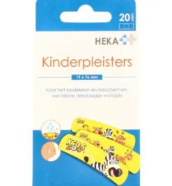 Heka Kinderpleister 19 x 76mm (20 stuks)