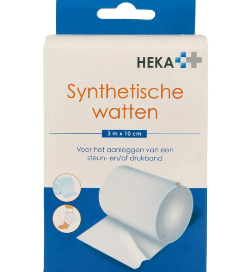 Heka Synthetische Watten 3M X 10 Cm (1 stuk)